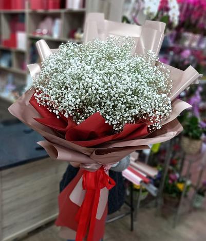 Букет цветов из: Гипсофила в Энеме