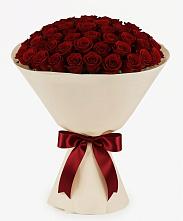 Букет 101 Бордовая роза Блэк Бакарра в Энеме