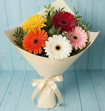 Букет цветов из:  Герберы в Энеме