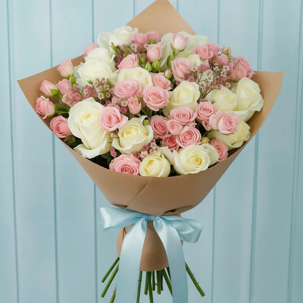 Букет цветов из: Розы в Энеме