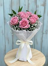 Букет цветов из:  Розы #REPLACE_PRED# Энеме
