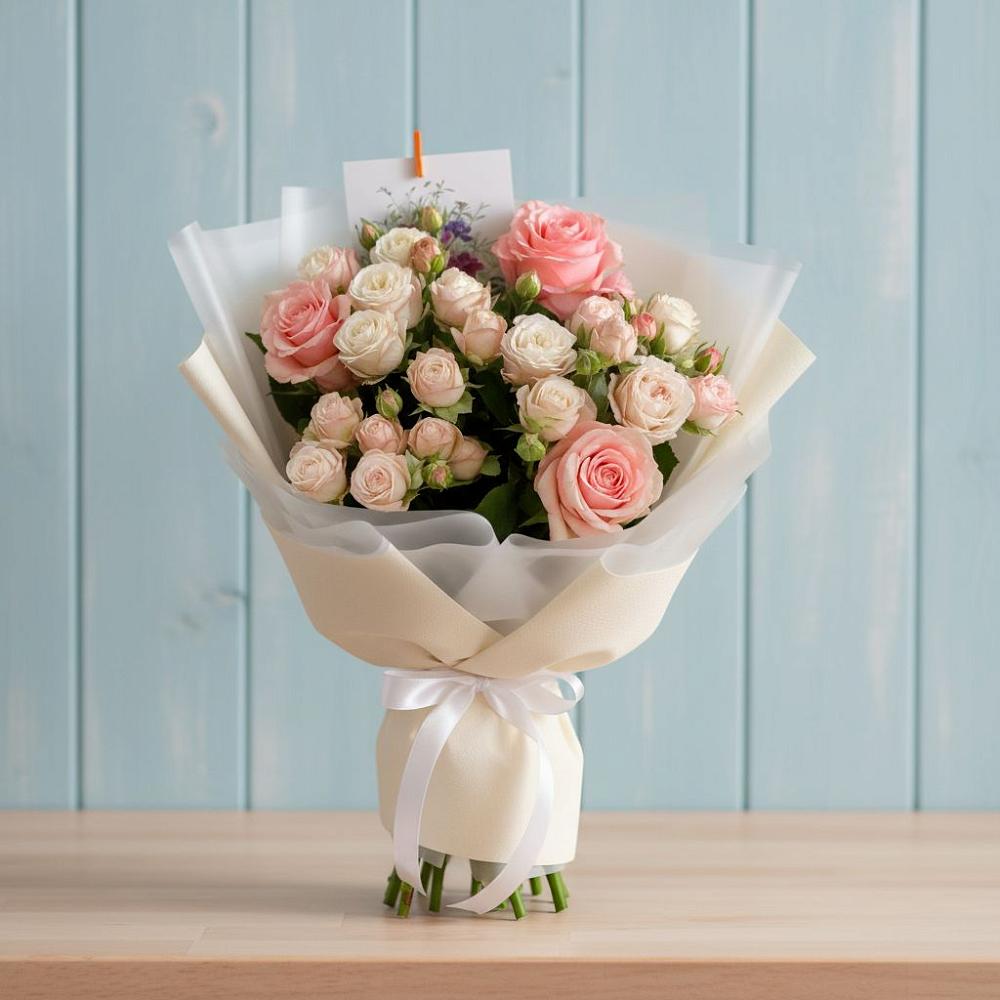 Букет цветов из: Розы в Энеме