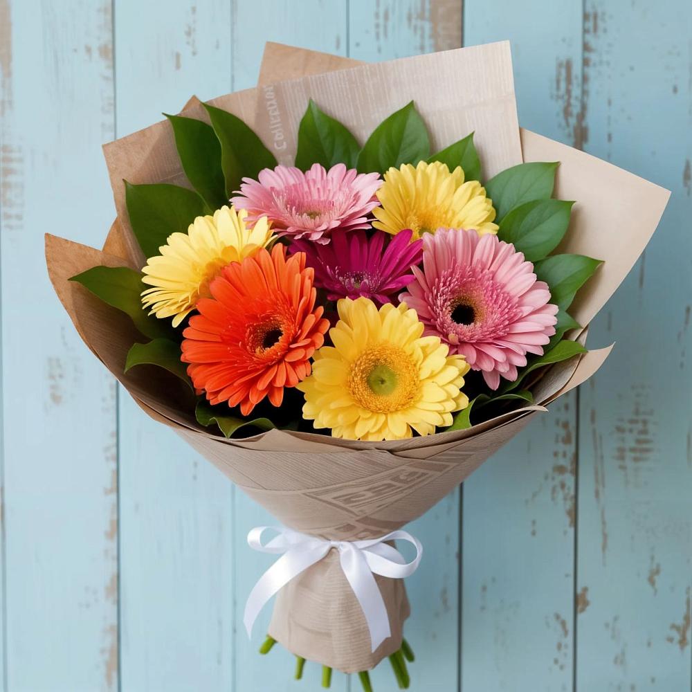 Букет цветов из: Герберы в Энеме