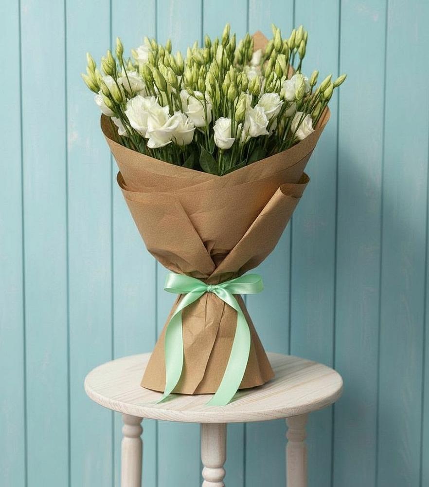 Букет цветов из: Лизиантусы в Энеме