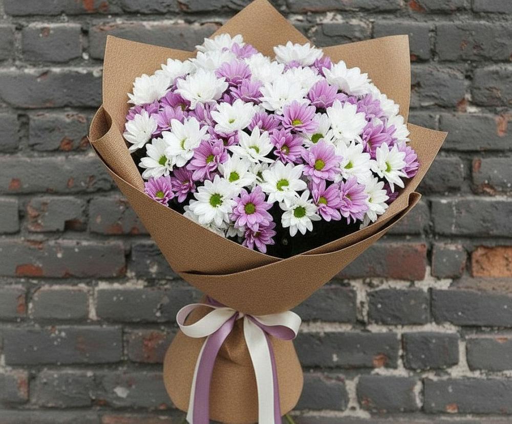 Букет цветов из: Хризантемы в Энеме