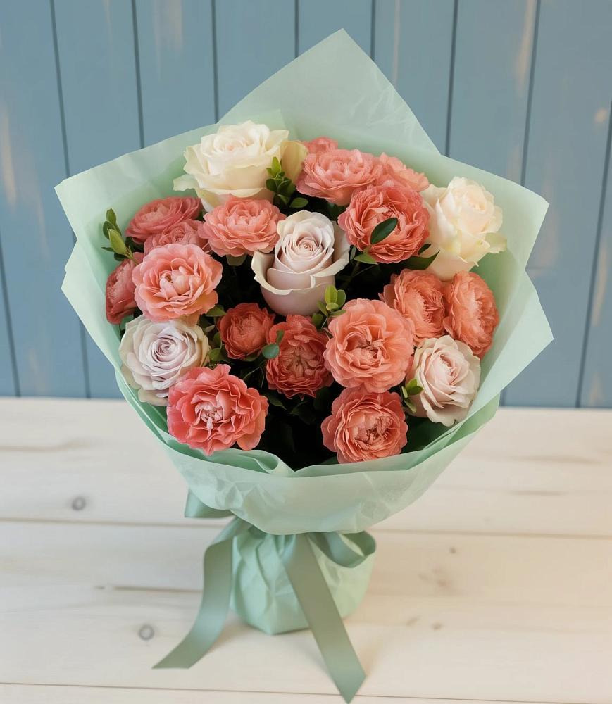 Букет цветов из: Розы в Энеме