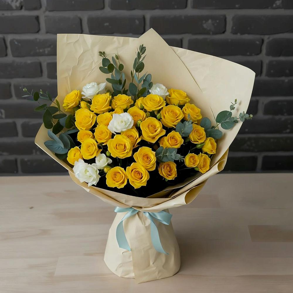 Букет цветов из: Розы в Энеме